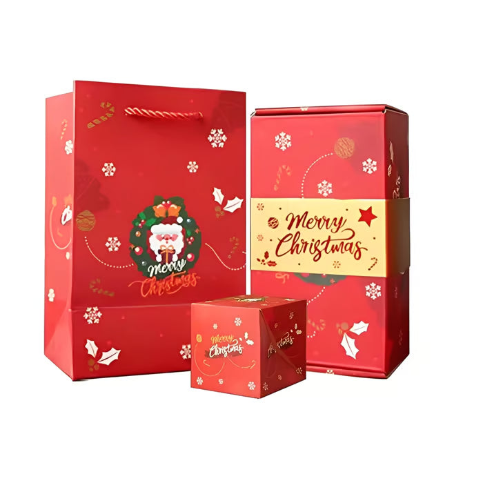🎅🏻Early Christmas Sale 🎉Unique Folding Bouncing Red Envelope Gift Box with Confetti,for Birthday, Festival💕
