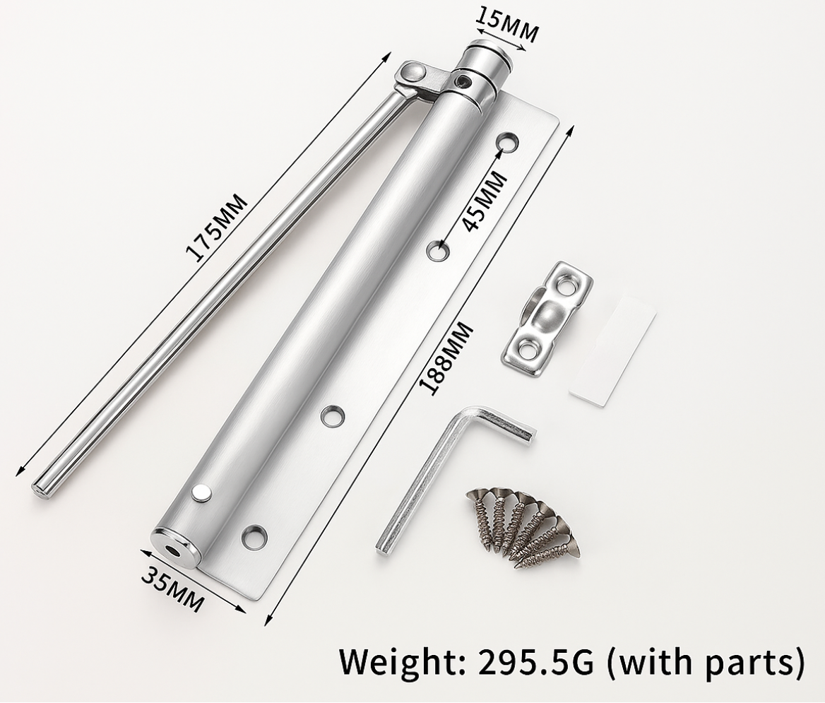 🔥Last Day Promotion 49% OFF -🏡Automatic Door Self-Closing Hinge
