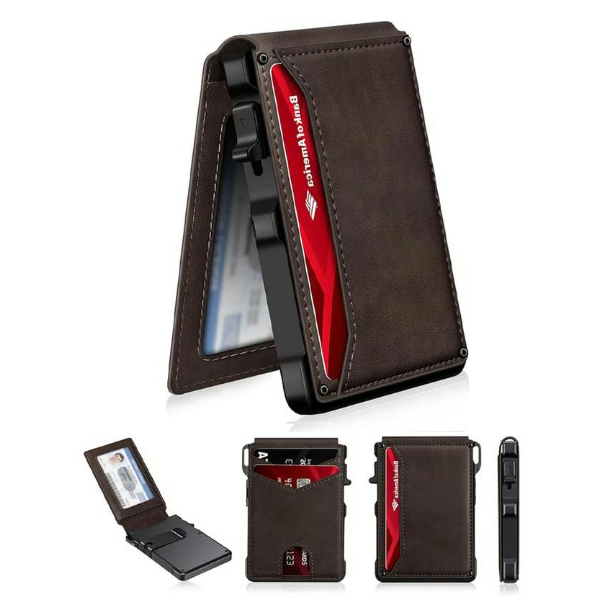 50% OFF “Year-End  Limited-Time Benefits”   Men's Multi-functional Business Wallet”