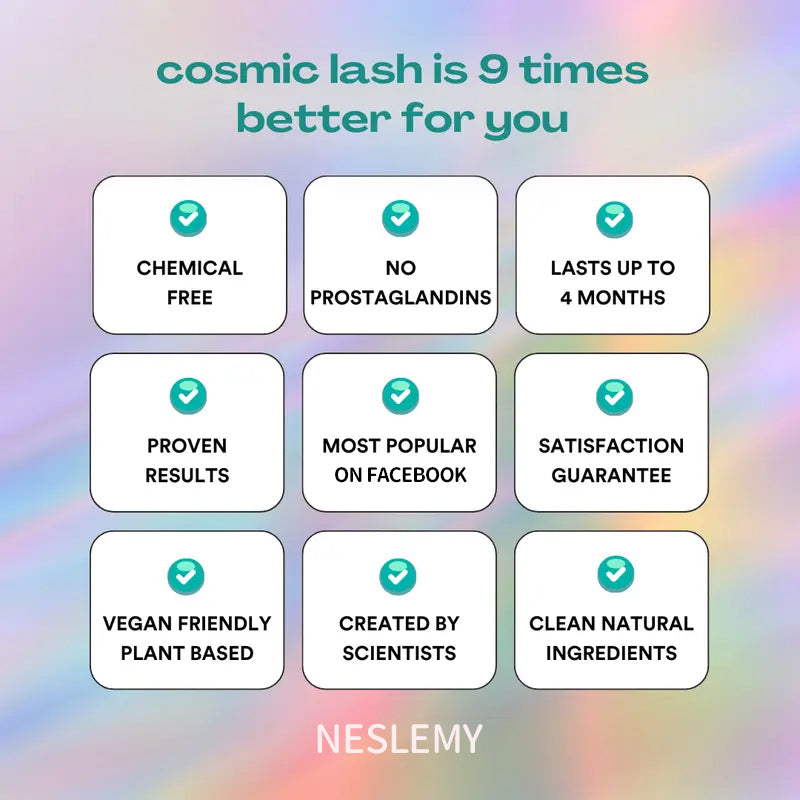 NESLEMY Official Sale — Unlock Fuller, Longer, Stronger Lashes!