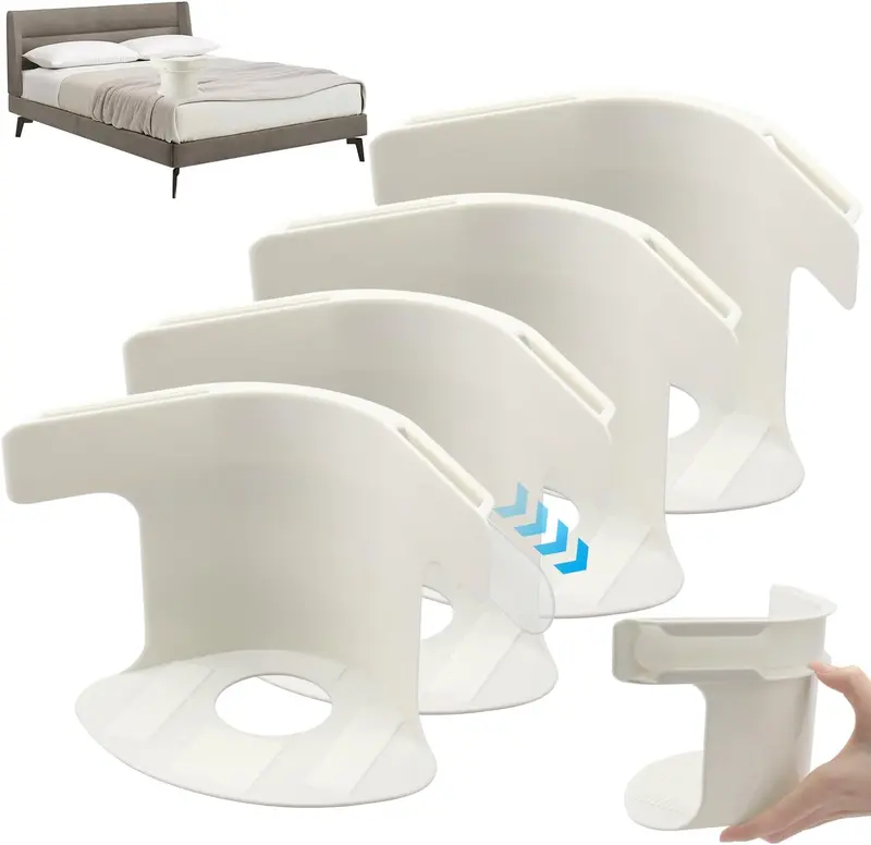 Bed sheet clips, suitable for any size mattress, keep sheets flat and are easy to install.
