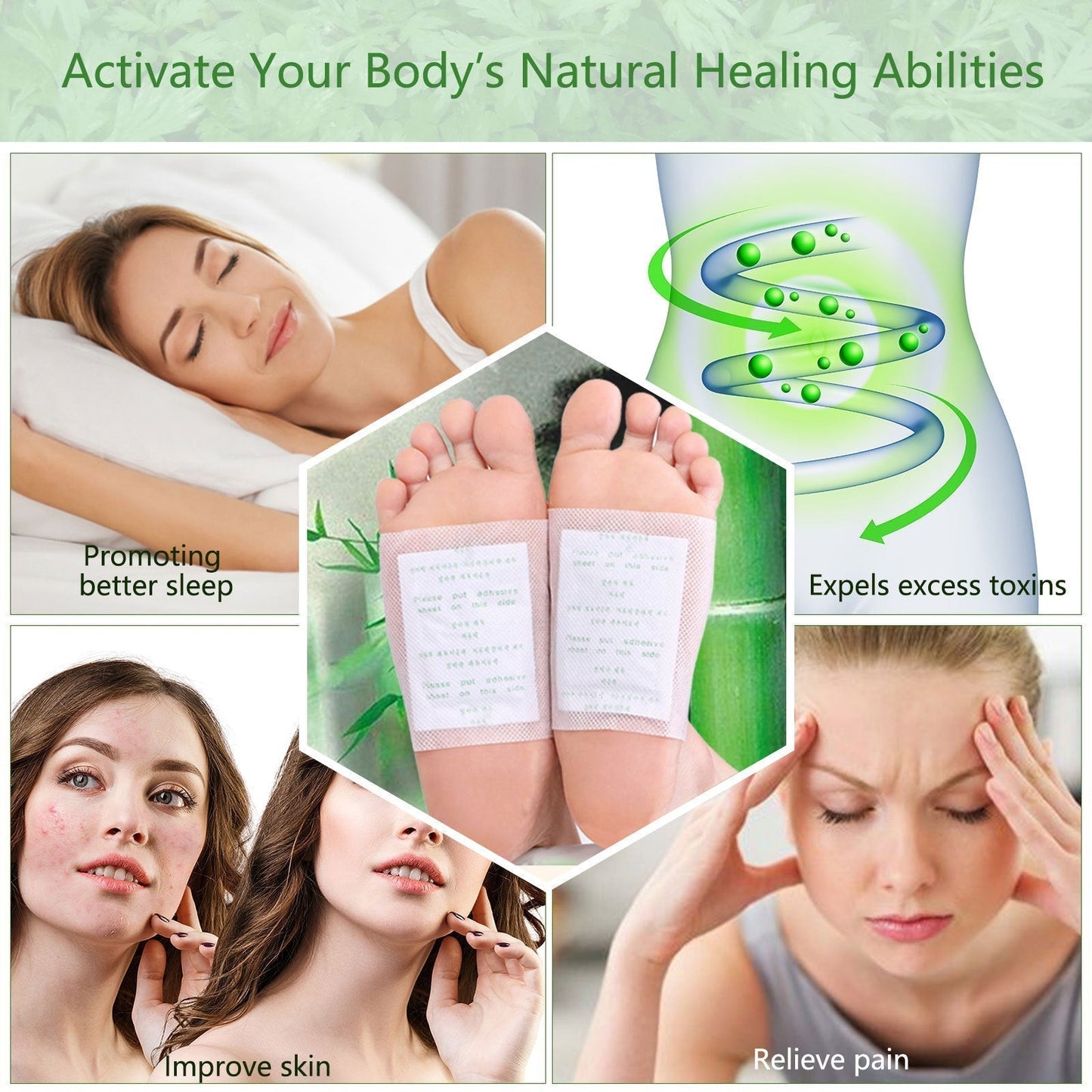 LOVILDS Natural Detox Slimming Foot Pads(Limited time discount 🔥 last day)