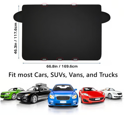🚗 50% OFF! 🛡️2025 Upgraded Car Windshield Magnetic Snow Cover❄️