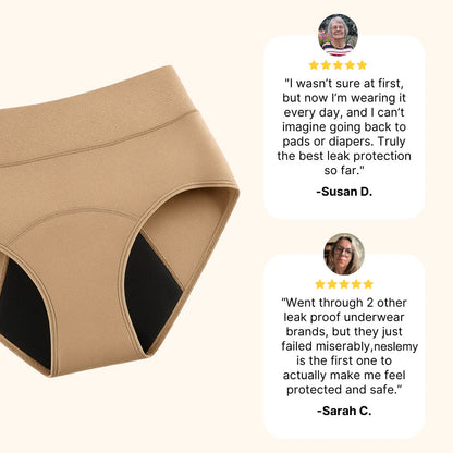 🎁🎁 Black Friday Limited-Time Offer: 30% Off! NESLEMY™ 100% Leak-Proof Panties 4-Pack