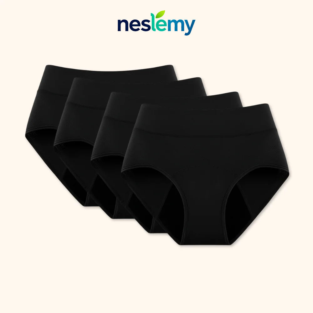 🎁🎁 Black Friday Limited-Time Offer: 30% Off! NESLEMY™ 100% Leak-Proof Panties 4-Pack