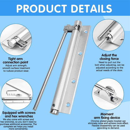 🔥Last Day Promotion 49% OFF -🏡Automatic Door Self-Closing Hinge