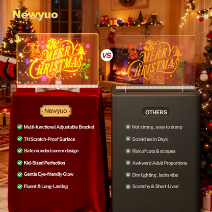 💕2025 New Model Newyuo™ Glow Drawing Board-The best Christmas gift for children