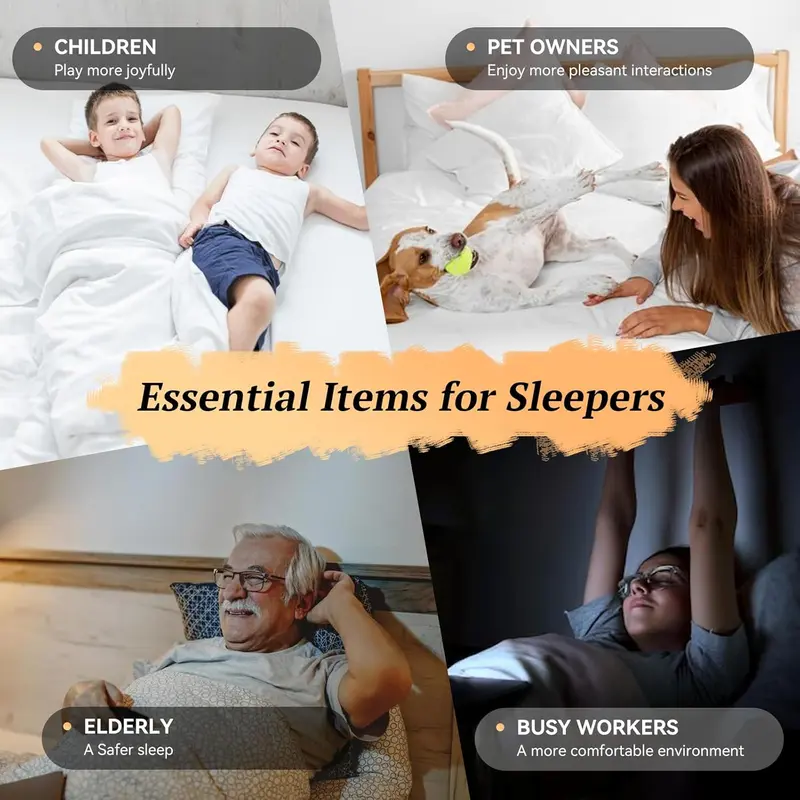 Bed sheet clips, suitable for any size mattress, keep sheets flat and are easy to install.