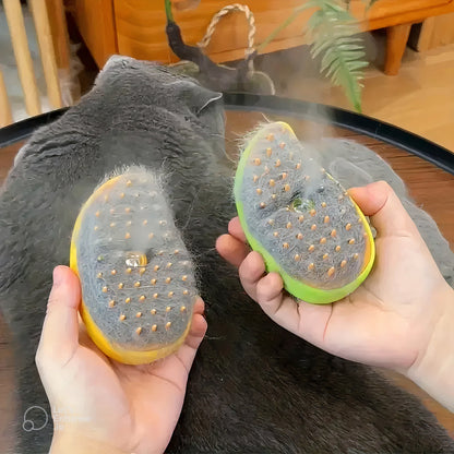 🐾 3-in-1 Pet Grooming Brush — Comb, Massage & Clean