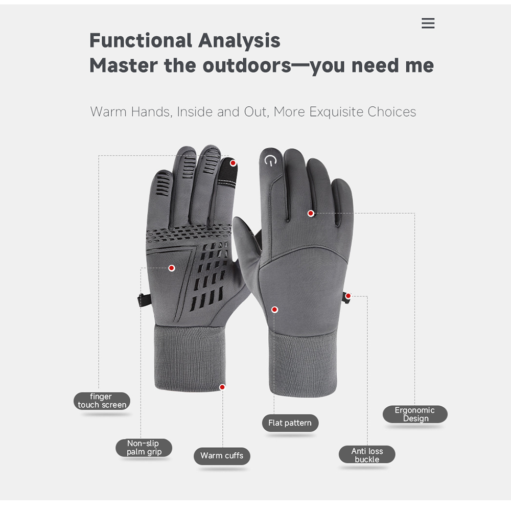 ❄️Winter Sale❄️-🔥 Winter Gloves – Seamless Control and Winter Protection