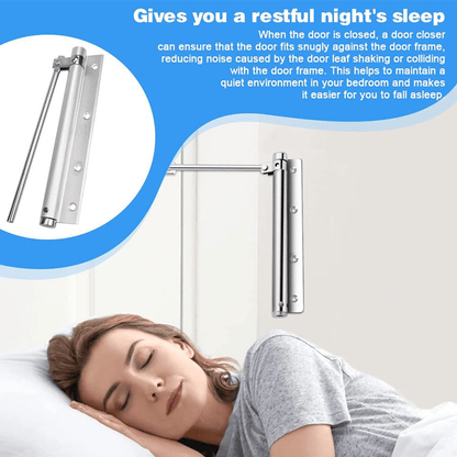 🔥Last Day Promotion 49% OFF -🏡Automatic Door Self-Closing Hinge