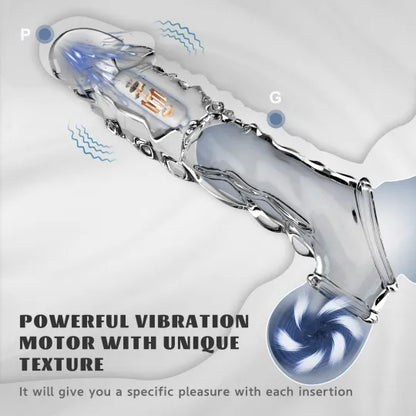🔥🎁 HOT Deal 💥 Reusable Penis Extension Vibrator – Makes You Longer, Harder & Unstoppable 😍