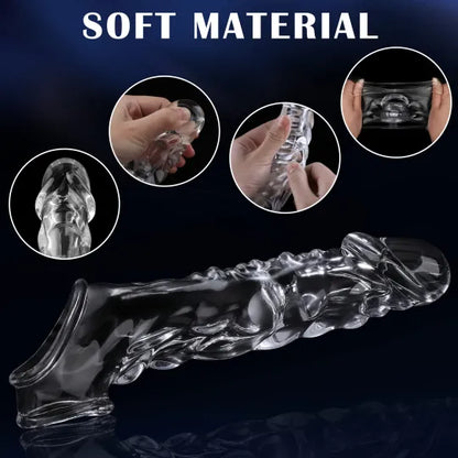 🔥🎁 HOT Deal 💥 Reusable Penis Extension Vibrator – Makes You Longer, Harder & Unstoppable 😍