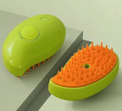 🐾 3-in-1 Pet Grooming Brush — Comb, Massage & Clean