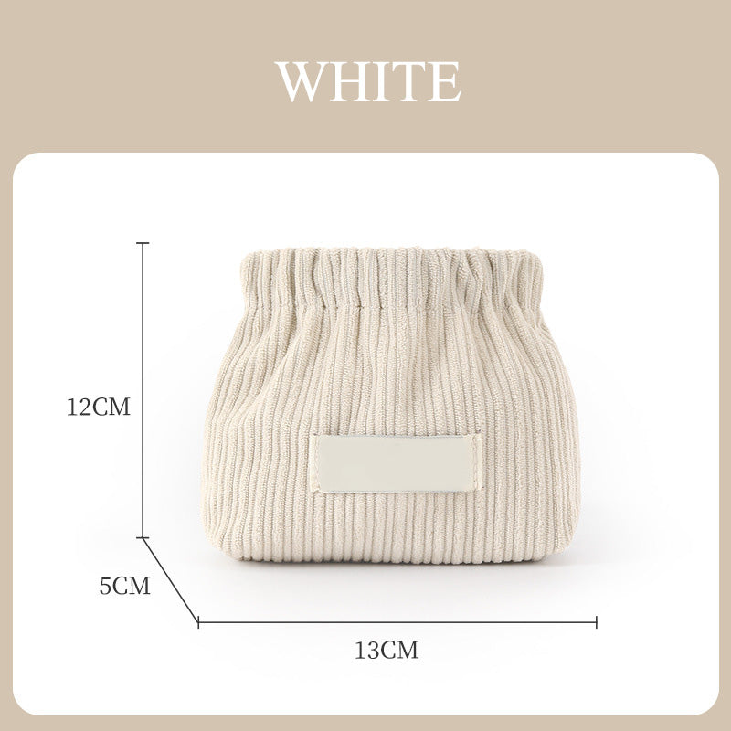 Ideal Gift - Mini Corduroy Elastic Storage Bag