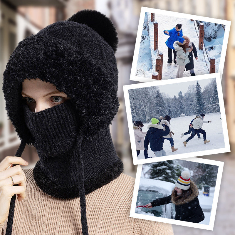 ⏳Time-Limited Special⏰3-in-1 Convertible Balaclava - Windproof Fleece Protection for Skiing & Outdoor Adventures 🎿✨