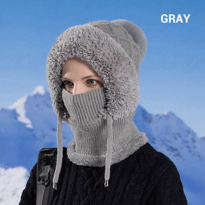 ⏳Time-Limited Special⏰3-in-1 Convertible Balaclava - Windproof Fleece Protection for Skiing & Outdoor Adventures 🎿✨